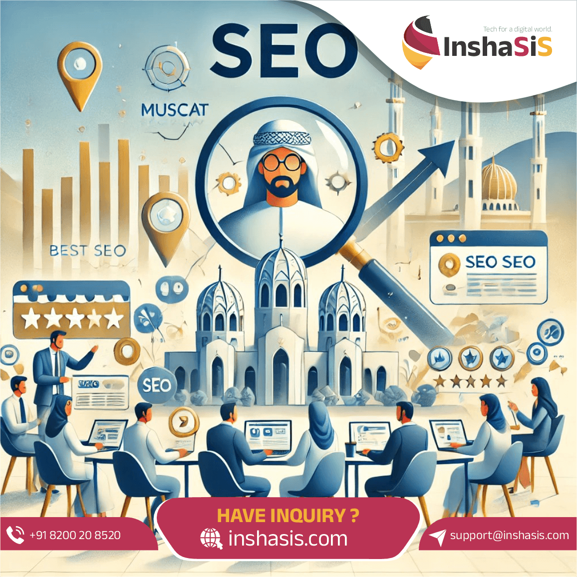 How SEO Can Improve Your Muscat Business's Reputation